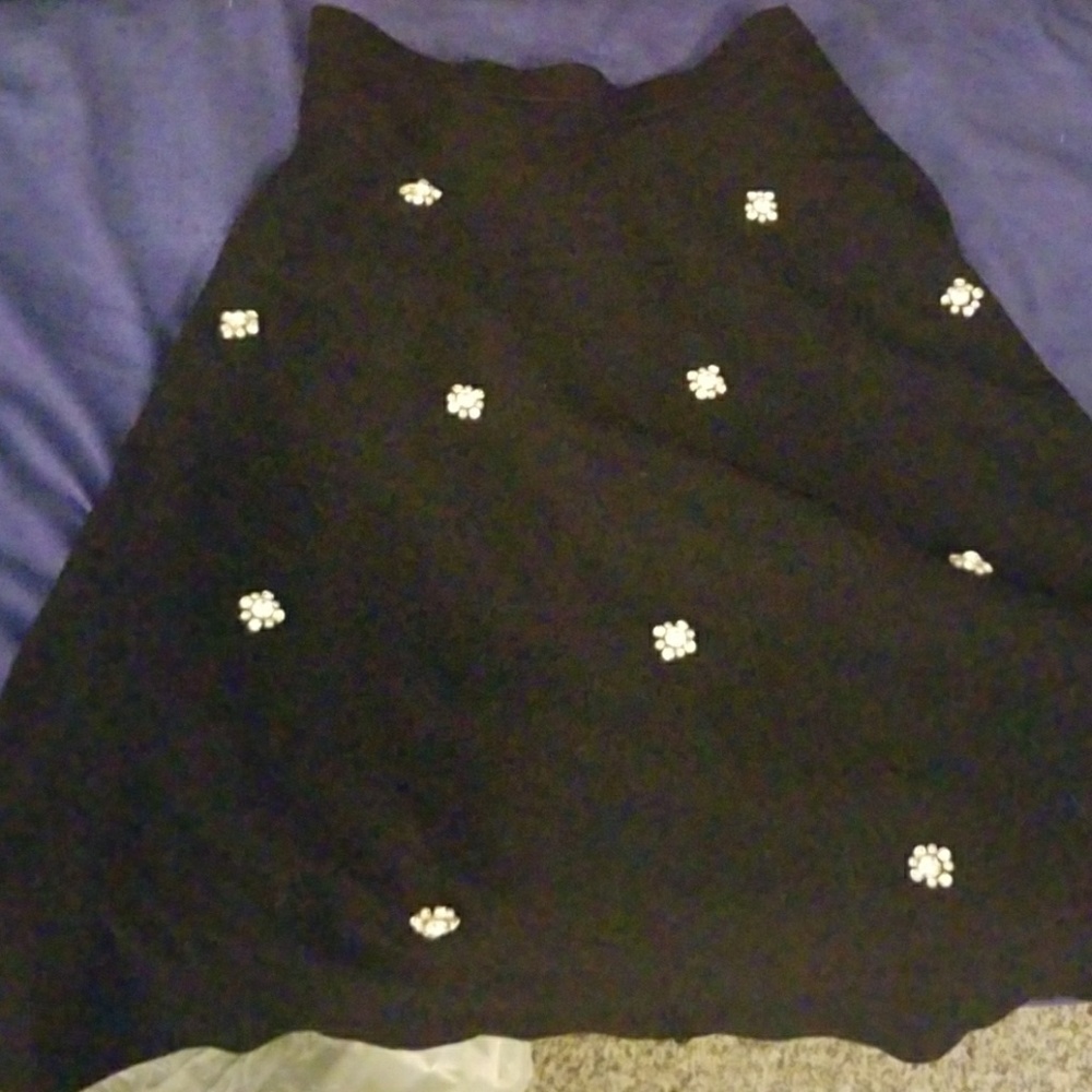 Pearl and rhinestone skirt BNWT